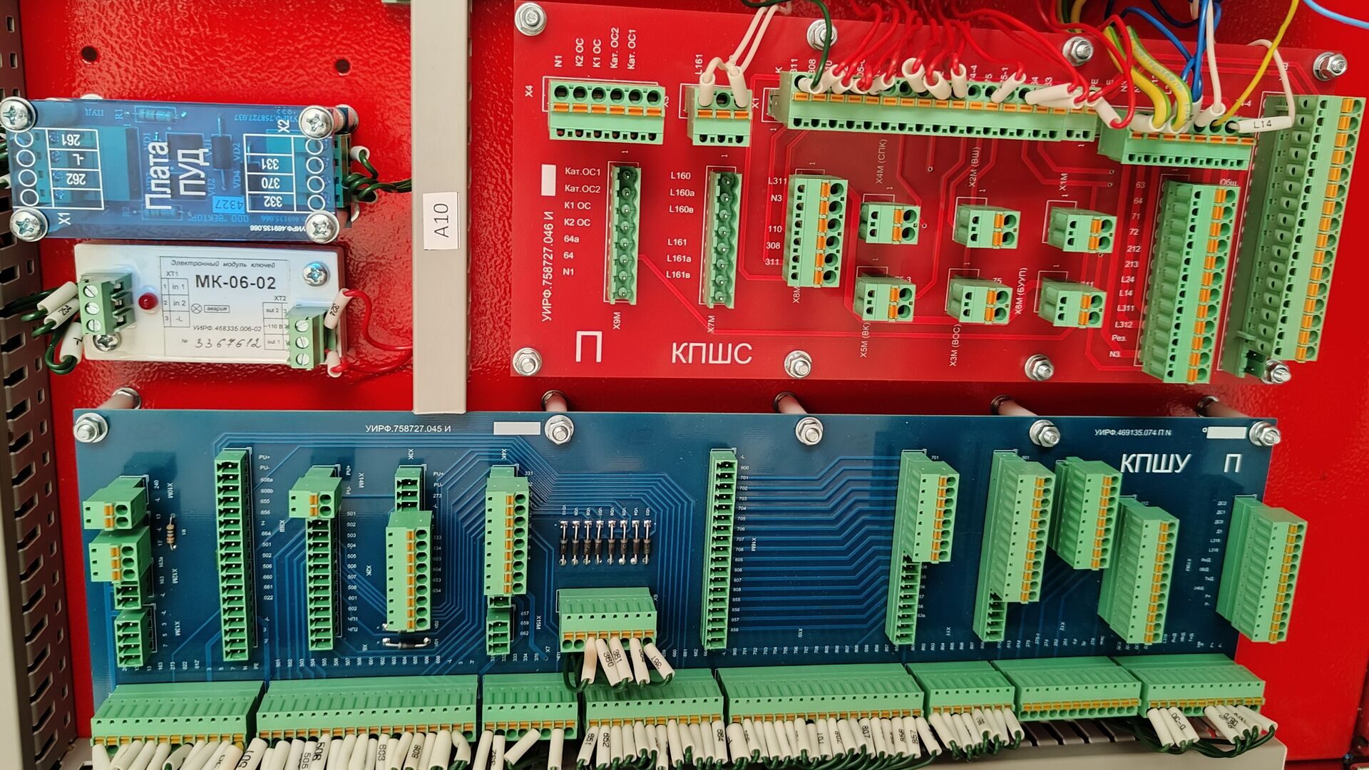 Кросс-плата устройства управления